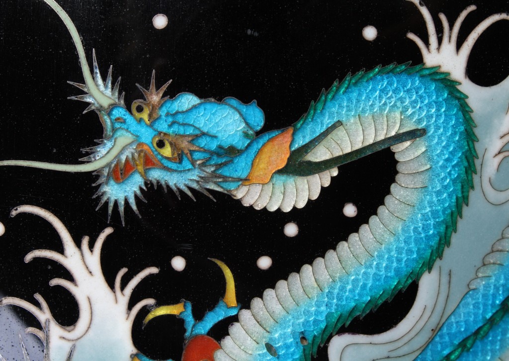 Teitaro Dragon Vases